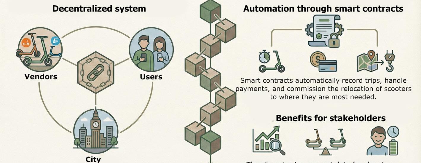 Blockchain-Based System for E-Scooter Fleet Management