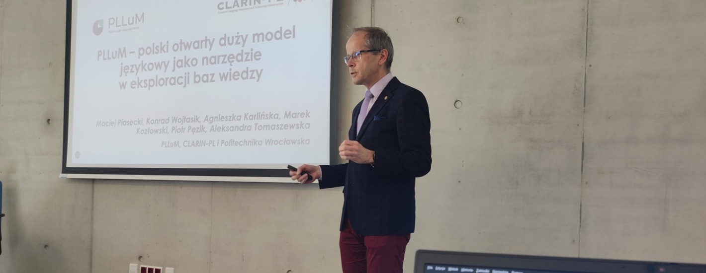 PLLuM – polski otwarty duży model językowy jako narzędzie w eksploracji baz wiedzy (wideo)