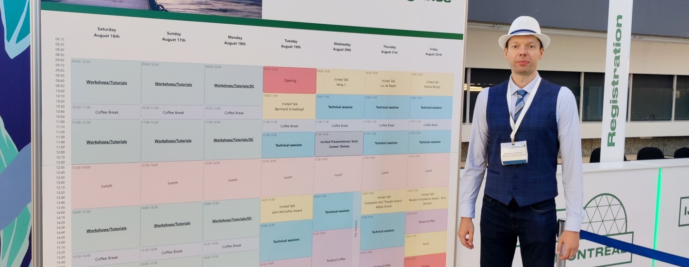 Wystąpienie na konferencji IJCAI 2025